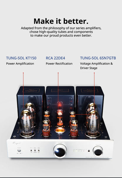 CS-150A Tungsol KT150 High Power Vaccum Tube Integrated Amplifier