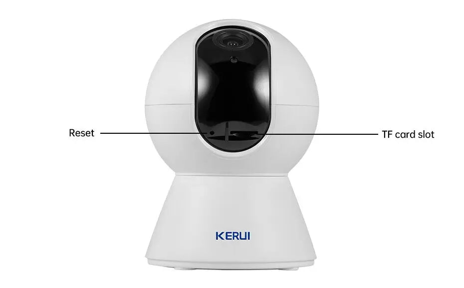 KERUI Mini Indoor Wireless 5MP WiFi IP Camera Home Security CCTV Surveillance Camera With Tuya Smart Auto Tracking Onvif