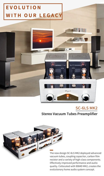 SC-6LSMK2 Stereo Vacuum Tube Preamplifier