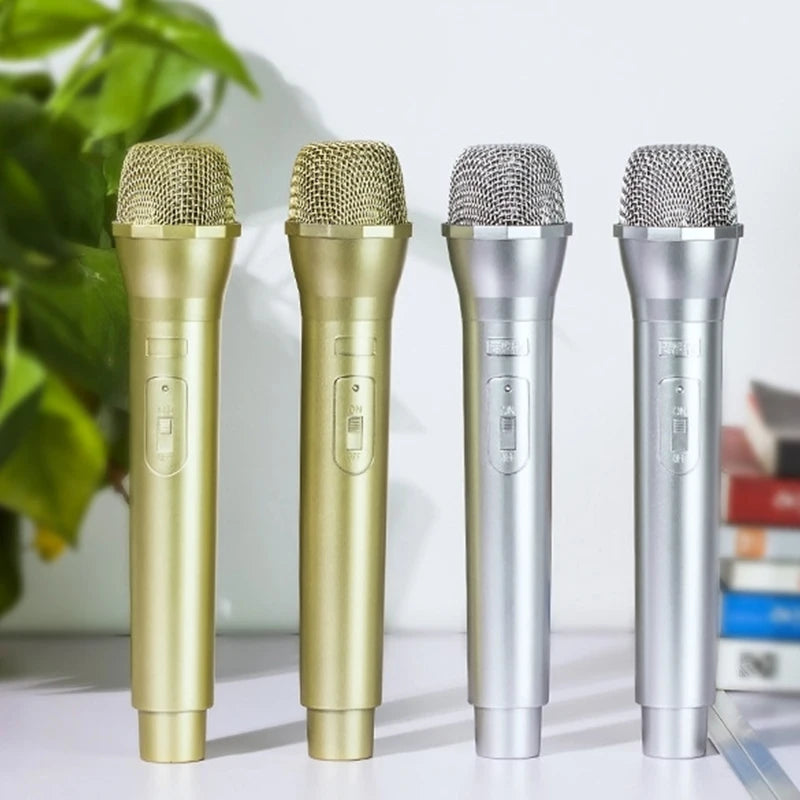 1PC Fake Prop Microphone Props Artificial Microphone Prop Kids Fake Micplastic Pretend Karaoke Costume Play Toys