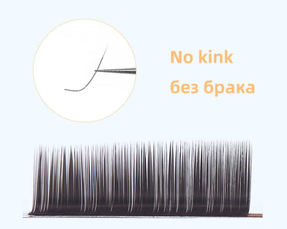 Yelix L Curl Lash Extension 8-15mm MIX Matte Mink Eyelashes Extension Individual Eyelashes L+/LU/M Curl Makeup False Lashes