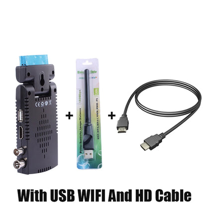 HD Digital H.265 DVB T2 Terrestriai TV Receiver For Italy/Germany/France/Spain Europe DVB-T2 TV Tuner Support Wifi EPG PVR