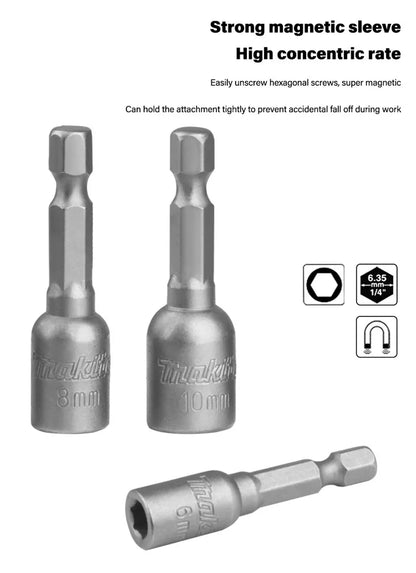 Makita B-55697 Electric Screwdriver Bits Set 43Pcs Colour Coded Cross Flower Type Hexagon Socket Bit Power Tool Attachments