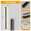 Outdoor Wall Light for House Modern Black LED  Exterior  Wall SconceWarm Light Wall Mount Lighting for Doorway Garden Garage