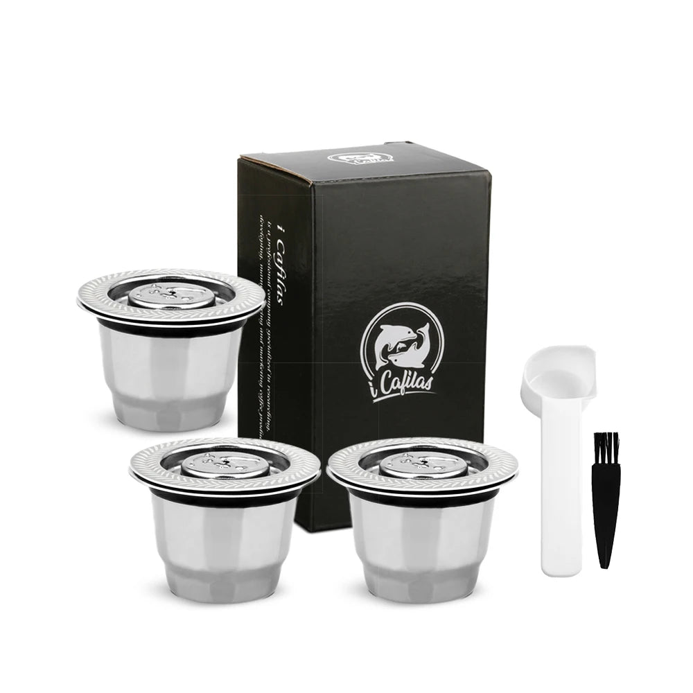 coffee capsule Reusable pod box tamper For nespresso machine For tassimo BOSCH coffee machine capsule incompatibility