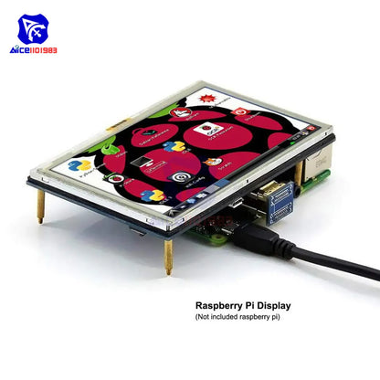 5 Inch Touch Screen ILI9486L 800x480 TFT LCD Display For Interface with Pen for Raspberry Pi 4B 3B+ 3B 2B+