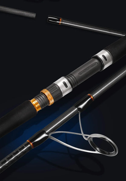 NOEBY Shore Jigging Fishing Rod 2.49m 2.75m 2.9m Fuji Guide Reel Seats Inshore Jigging Spinning Rod Saltwater Fishing Rod
