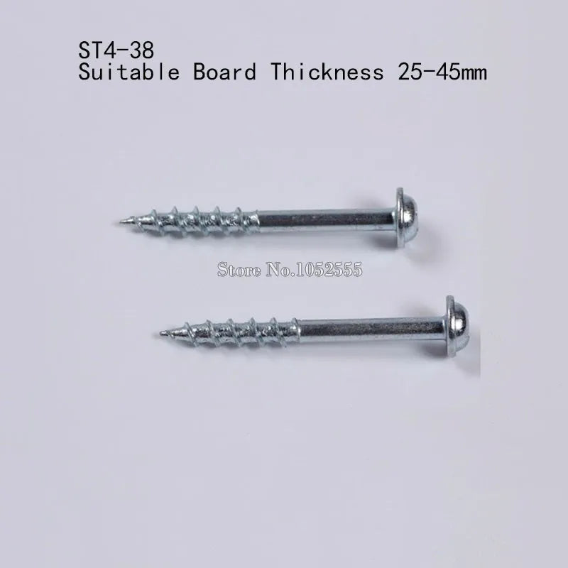 Stock ! Hot 200PCS/lot High Strength ST4-38 Self-tapping Screw Self Tapping Screws for Pocket Hole Jig