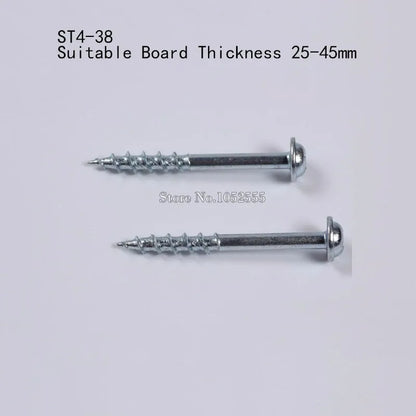 Stock ! Hot 200PCS/lot High Strength ST4-38 Self-tapping Screw Self Tapping Screws for Pocket Hole Jig