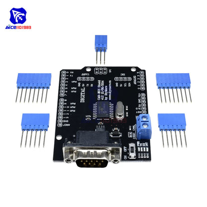 MCP2515 EF02037 CAN BUS Shield SPI 9 Pins Standard Sub-D Expansion Board Module DC 5-12V for Arduino