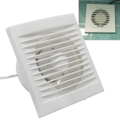 220V 4 inch 6 inch 8inch Hanging Wall White Ventilador Small Ventilator Extractor Exhaust Fans Toilet Bathroom Kitchen Fan