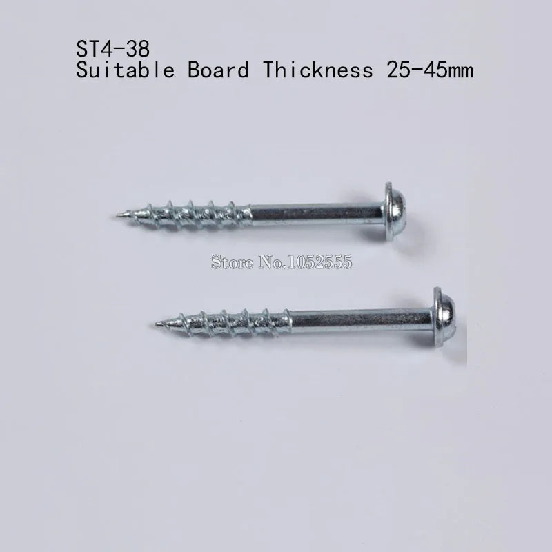 Stock ! Hot 200PCS/lot High Strength ST4-38 Self-tapping Screw Self Tapping Screws for Pocket Hole Jig