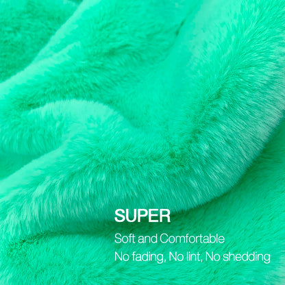 1Pcs 50/80/160cm Faux Rabbit Fur Fabric 100% Polyester 10mm Pile Super Soft Plush Fabric For Handmade Stuffed Toys Sewing Fabric