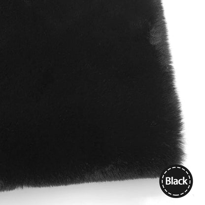 1Pcs 50/80/160cm Faux Rabbit Fur Fabric 100% Polyester 10mm Pile Super Soft Plush Fabric For Handmade Stuffed Toys Sewing Fabric