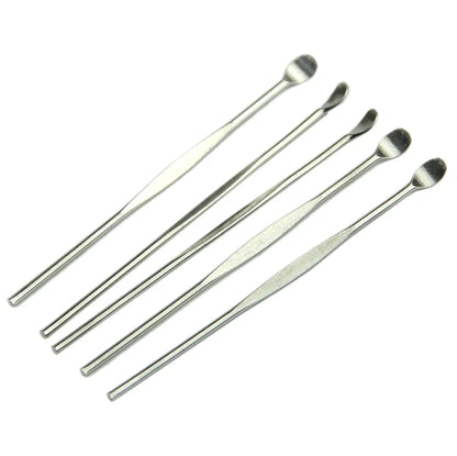5Pcs Stainless Steel EarPick Cleaner Ear Pick Wax Curette Remover Care Tool Hot