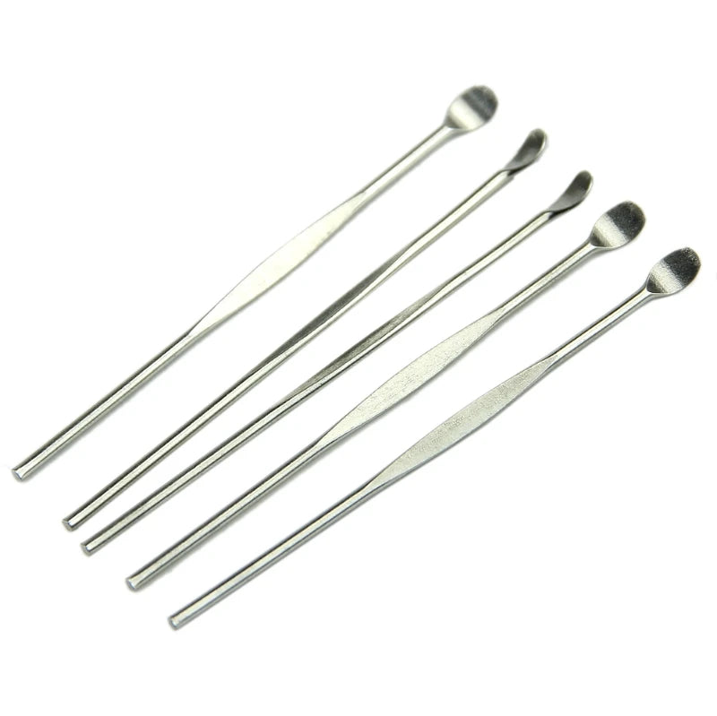 5Pcs Stainless Steel EarPick Cleaner Ear Pick Wax Curette Remover Care Tool Hot
