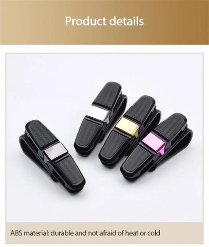 Glasses Clip Auto Car Sun Visor Glasses Bracket for Woman Men Glasses Holder Auto interior Accessories