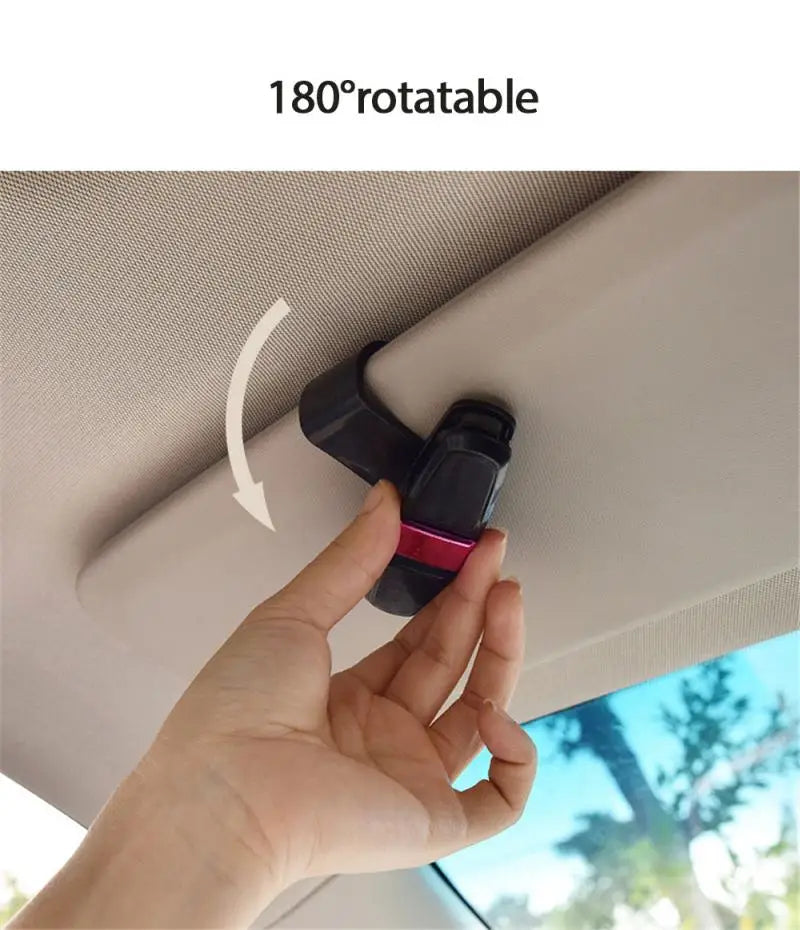 Glasses Clip Auto Car Sun Visor Glasses Bracket for Woman Men Glasses Holder Auto interior Accessories