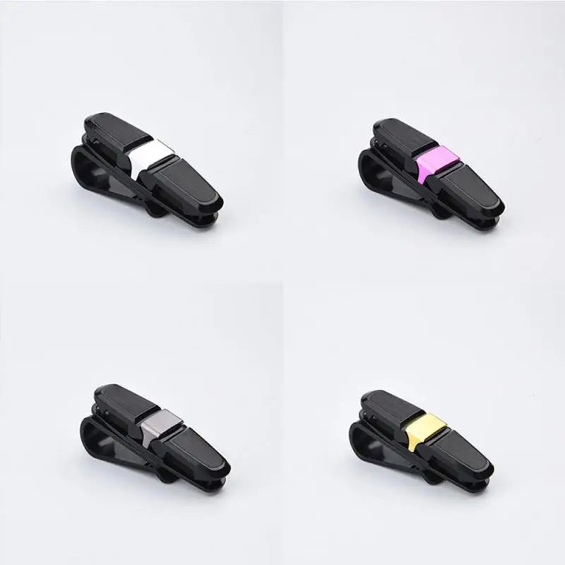 Glasses Clip Auto Car Sun Visor Glasses Bracket for Woman Men Glasses Holder Auto interior Accessories