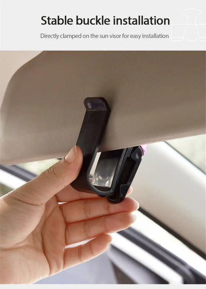Glasses Clip Auto Car Sun Visor Glasses Bracket for Woman Men Glasses Holder Auto interior Accessories