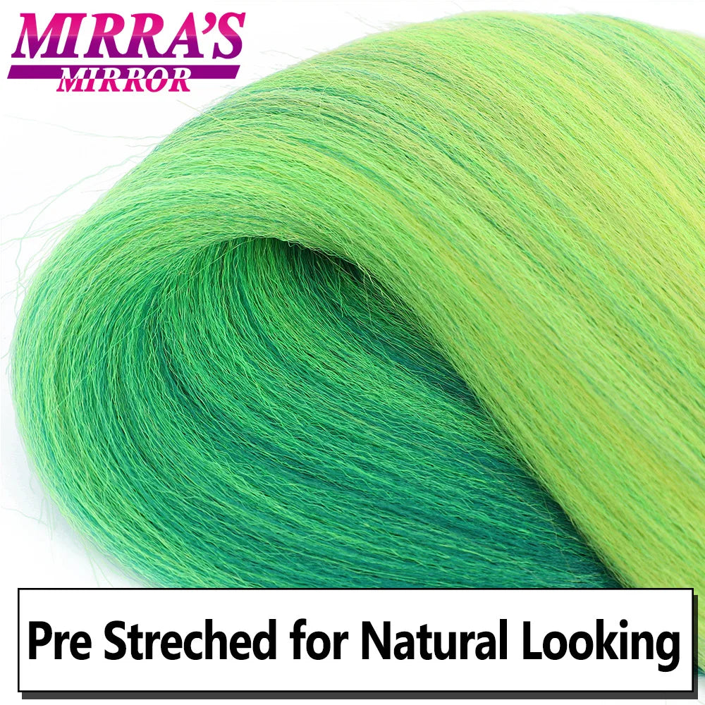 Braiding Hair Pre-stretched 26 Inch Hair Extensions for Afro Crochet Braids Synthetic Hair DIY Purple Pink Peach Red Jumbo Braid