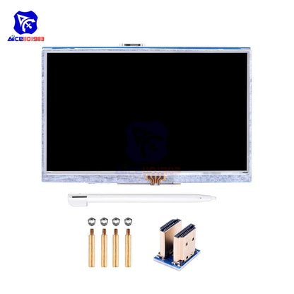 5 Inch Touch Screen ILI9486L 800x480 TFT LCD Display For Interface with Pen for Raspberry Pi 4B 3B+ 3B 2B+
