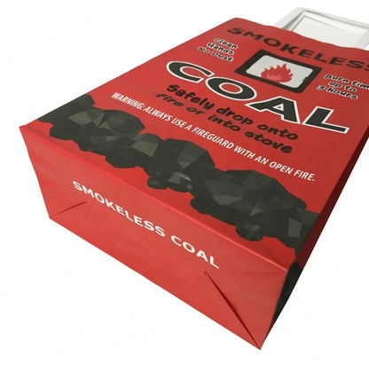 High Quality Handle Bag for 2kg Activated Charcoal Bag Bamboo Charcoal Packaging Bag with Honeycomb Paper Layer for Ignition