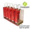 High Quality Handle Bag for 2kg Activated Charcoal Bag Bamboo Charcoal Packaging Bag with Honeycomb Paper Layer for Ignition