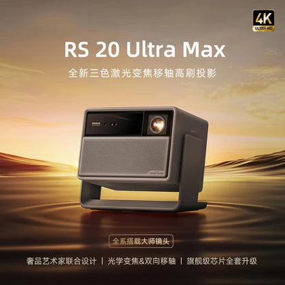XGIMI RS 20 Ultra Max 4K Triple-Laser Cinema Projector 5700 ISO Lumen AndroidTV Auto Focus Keystone IMAX Enhanced Home Theater