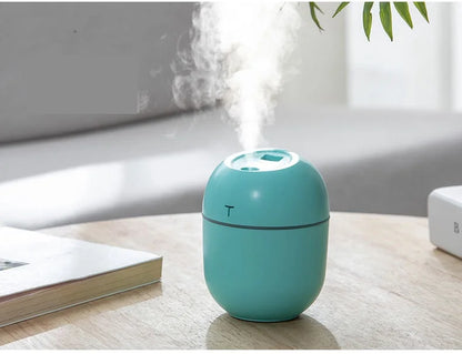 New 220ML Mini Air Humidifer Portable Ultrasonic Aroma Essential Oil Diffuser USB Mist Maker Aromatherapy Humidifiers for Home