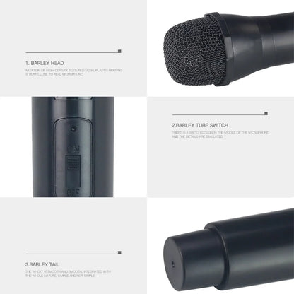 1PC Fake Prop Microphone Props Artificial Microphone Prop Kids Fake Micplastic Pretend Karaoke Costume Play Toys