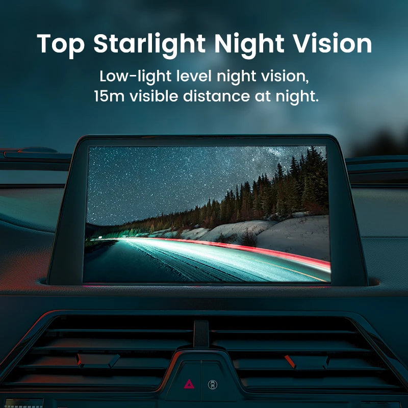 GreenYi AHD1080P Car Front Rear View Back Up Camera 170° Fisheye Lens Full HD Night Vision Vehicle Reverse Camera Universal G301