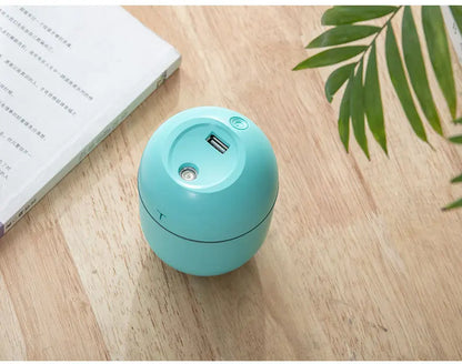 New 220ML Mini Air Humidifer Portable Ultrasonic Aroma Essential Oil Diffuser USB Mist Maker Aromatherapy Humidifiers for Home