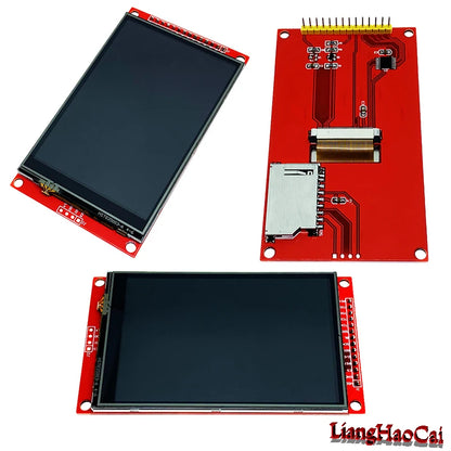 IPS HD 3.5 inch SPI serial LCD module 480*320 TFT module ILI9486 ILI9488 wide view 4 wire Touch panel 65K color adapter