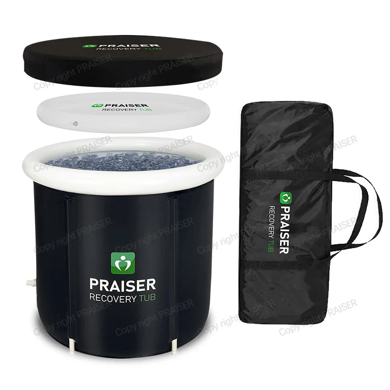 Ice bath Outdoor Water Pod Pvc Barrel Cold Plunge Pool Inflatable Portable Ice Bath Tub