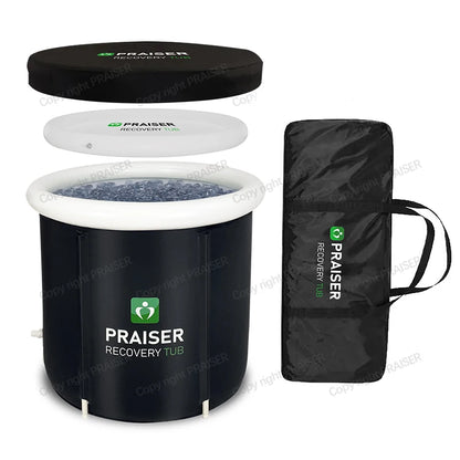Ice bath Outdoor Water Pod Pvc Barrel Cold Plunge Pool Inflatable Portable Ice Bath Tub