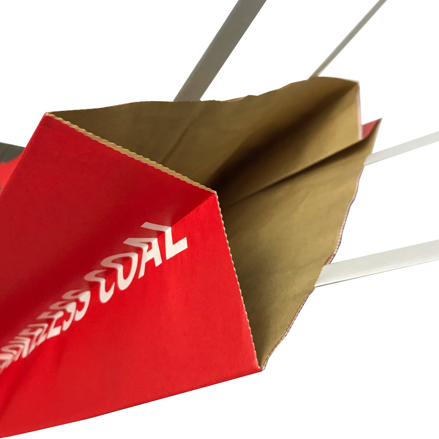 High Quality Handle Bag for 2kg Activated Charcoal Bag Bamboo Charcoal Packaging Bag with Honeycomb Paper Layer for Ignition
