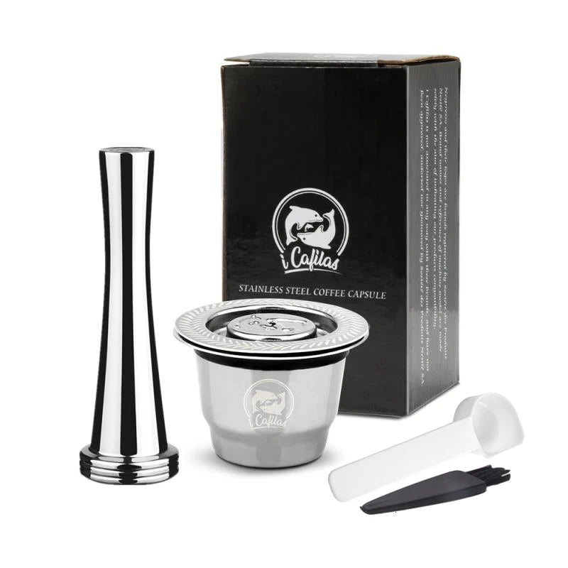 coffee capsule Reusable pod box tamper For nespresso machine For tassimo BOSCH coffee machine capsule incompatibility