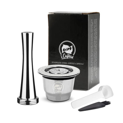coffee capsule Reusable pod box tamper For nespresso machine For tassimo BOSCH coffee machine capsule incompatibility