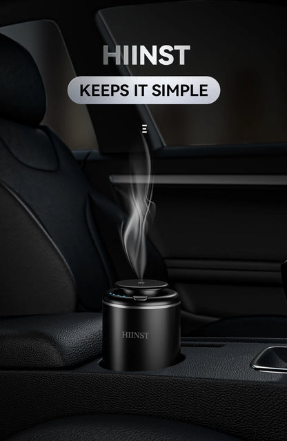 HIINST USB Rechargeable Essential Oil Aroma Diffuser & Car Air Freshener  Waterless Fragrance Nebulizer Machine with 10ml Bottle