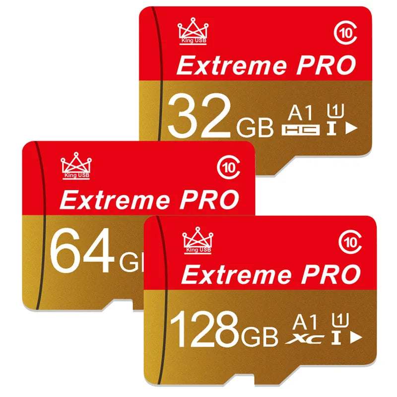 Memory Card High Endurance Video Monitoring TF Card 256GB 128GB 64GB 32GB Mini SD Card MAX Up to 100MB/s Flash Card for Mobile