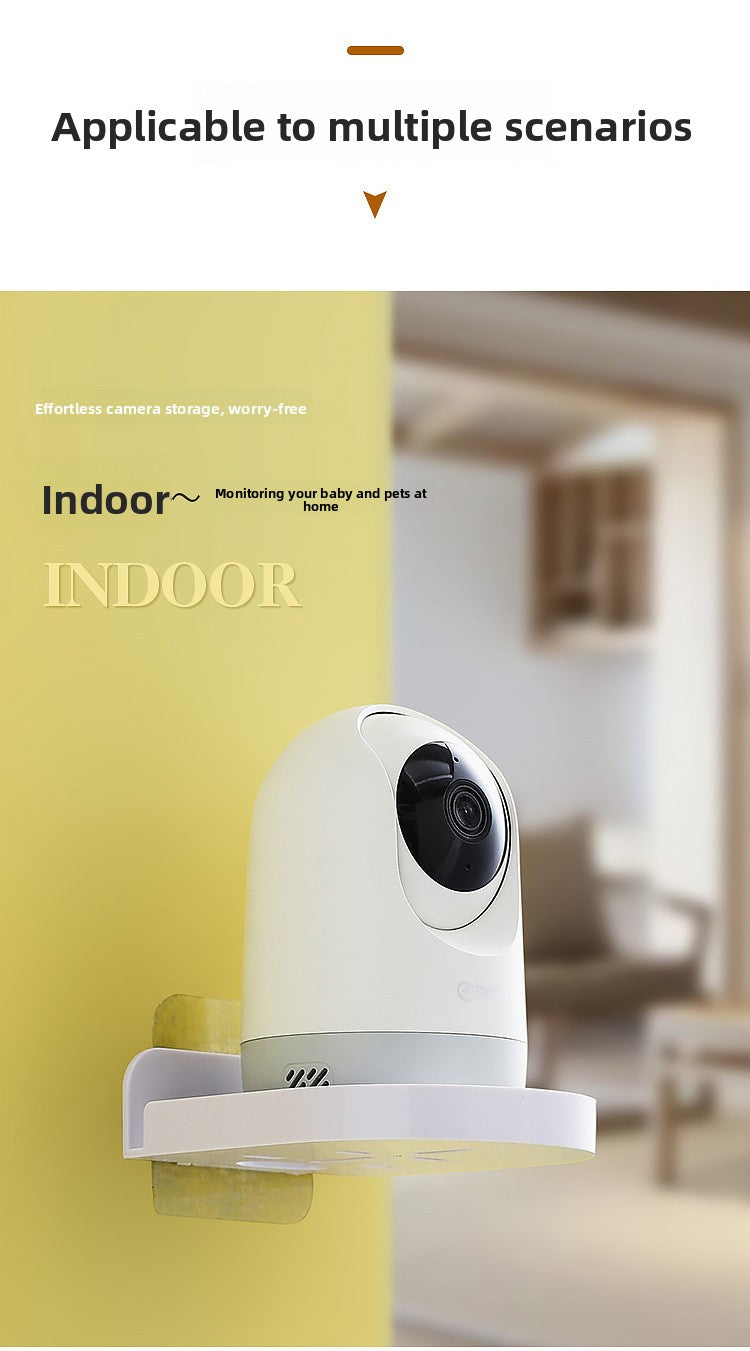 Punch-Free Security Surveillance Camera Stand New Traceless Wall-Mounted Bracket Home Self-Adhesive Drill-free Fixer 1pcs
