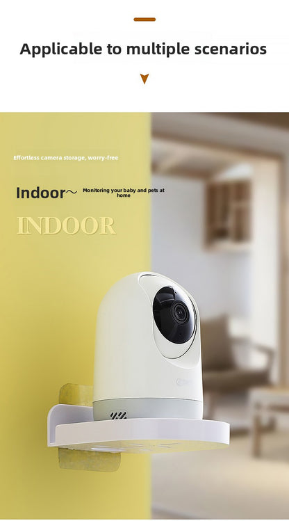 Punch-Free Security Surveillance Camera Stand New Traceless Wall-Mounted Bracket Home Self-Adhesive Drill-free Fixer 1pcs