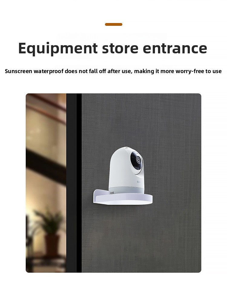 Punch-Free Security Surveillance Camera Stand New Traceless Wall-Mounted Bracket Home Self-Adhesive Drill-free Fixer 1pcs