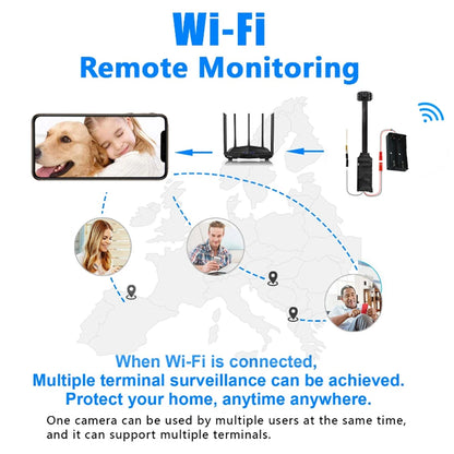 1080P Mini Wifi Camera 4K HD camera APP Remote Monitoring Home Security Camcorder DIY Portable Infrared Night Vision Min Camera