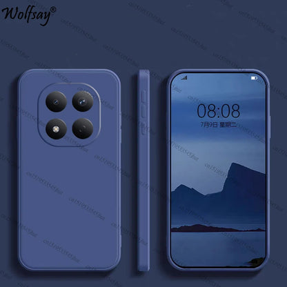 Case For Redmi Note 15 Pro 4G Case Original Liquid Silicone Back Case Redmi Note 15 Pro 4G Cover For Redmi Note 15 Pro 4G Funda