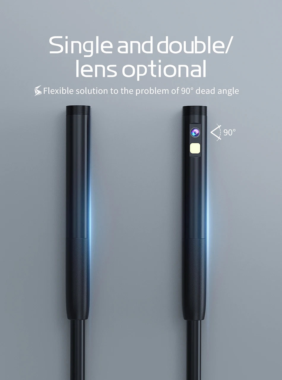 8mm Endoscope Camera 720P HD USB Endoscope With 8 LED 1/2/5/10M Flexible Cable Waterproof Inspection Borescope for Android PC