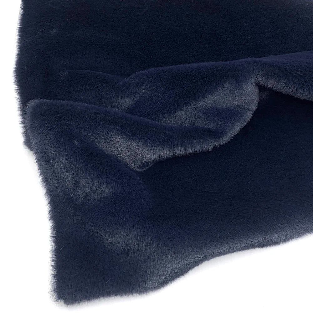 1Pcs 50/80/160cm Faux Rabbit Fur Fabric 100% Polyester 10mm Pile Super Soft Plush Fabric For Handmade Stuffed Toys Sewing Fabric