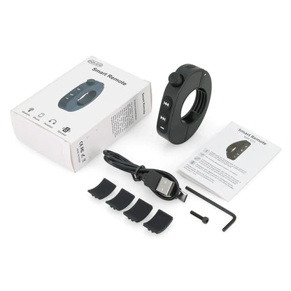 Bluetooth-compatible Wireless Smart Remote Wheels Switch Motorcycle Handlebar Media Controller Phone Remote For Cars Motorbikes