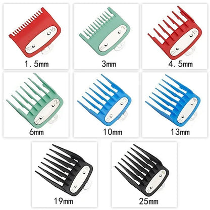 Kemei PG1990A Rechargeable Hair Clipper or Limit Combs Professional Cordless Men Hair Trimmer Men's Hair Cutting Machine Barber